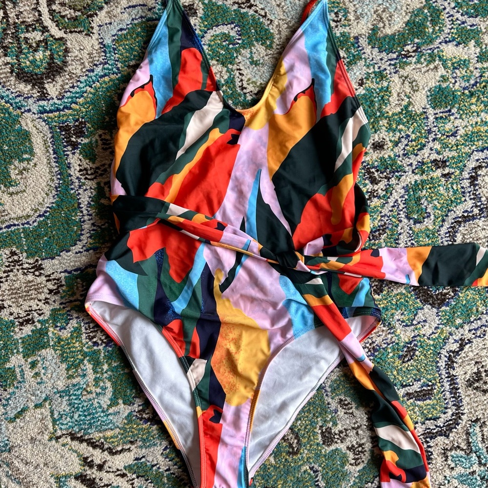 Colorful Abstract Women's One Piece Swimsuit